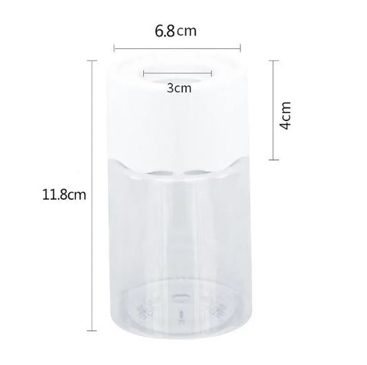 Transparent Small Hydroponic Plant Pot
