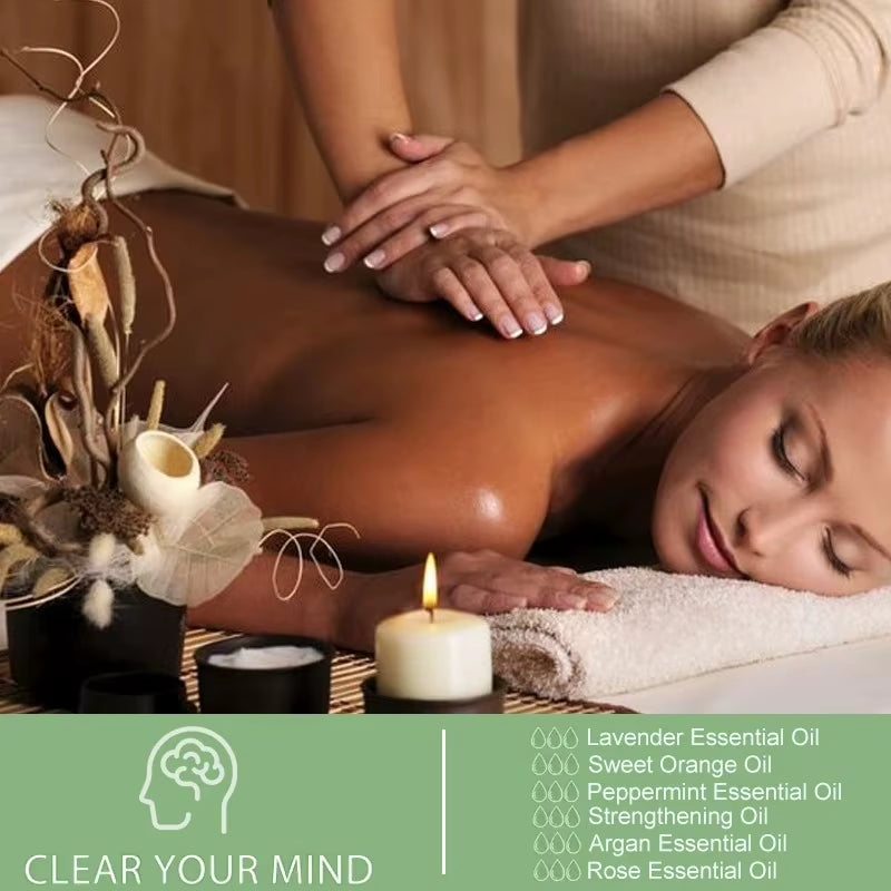 100Ml Lavender Plant Essential Oil SPA Moisturizing Comfortable Calming Nourishing and Moisturizing Massage Essence No Additive