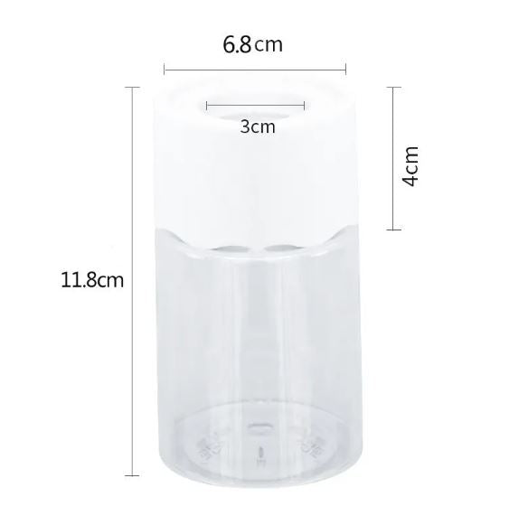 Transparent Small Hydroponic Plant Pot