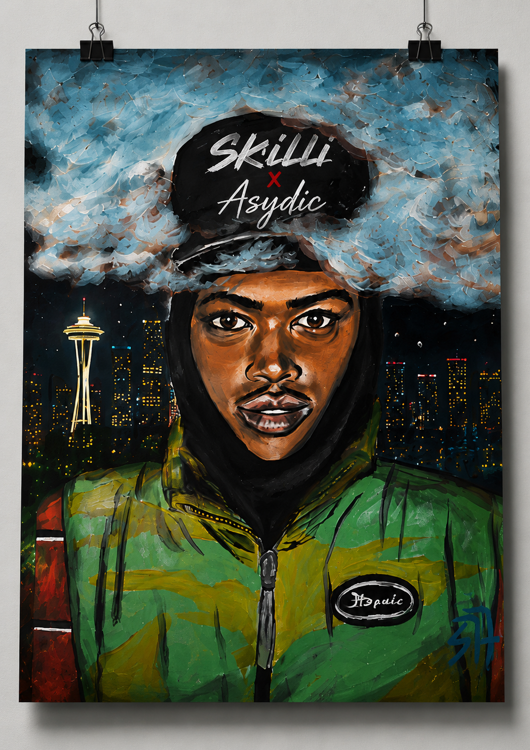SKILLI X SEATTLE | Limited Edition Art Drop by Asydic