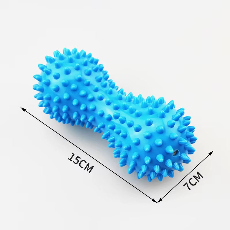 Spiky Massage Ball Hard Spiky Massage Ball Roller Set Professional Physical Therapy Massage Balls for Myofascial Release Trigger