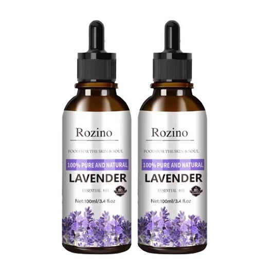 100Ml Lavender Plant Essential Oil SPA Moisturizing Comfortable Calming Nourishing and Moisturizing Massage Essence No Additive