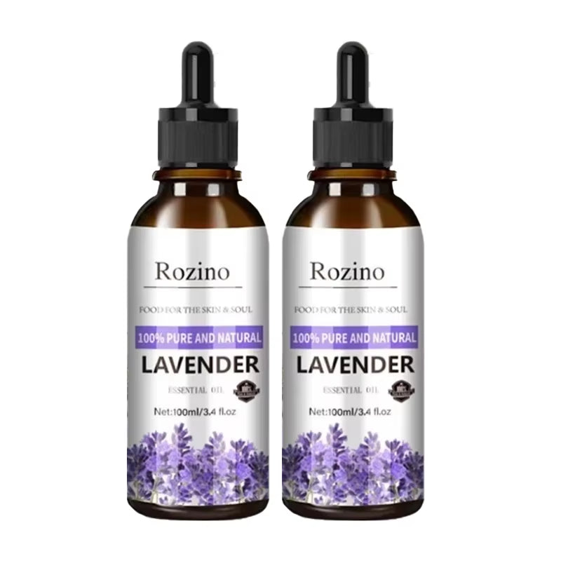 100Ml Lavender Plant Essential Oil SPA Moisturizing Comfortable Calming Nourishing and Moisturizing Massage Essence No Additive