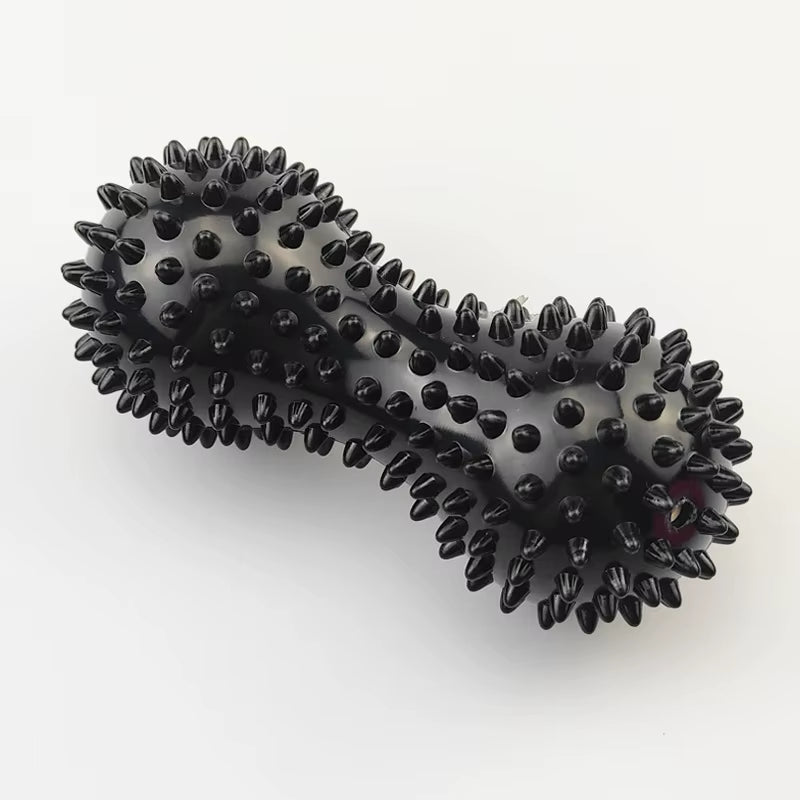 Spiky Massage Ball Hard Spiky Massage Ball Roller Set Professional Physical Therapy Massage Balls for Myofascial Release Trigger